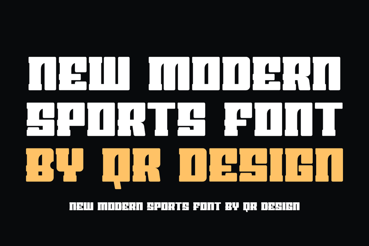 Grocky Sports, a Serif Font by QR Design Studio (Photo 2 of 6)