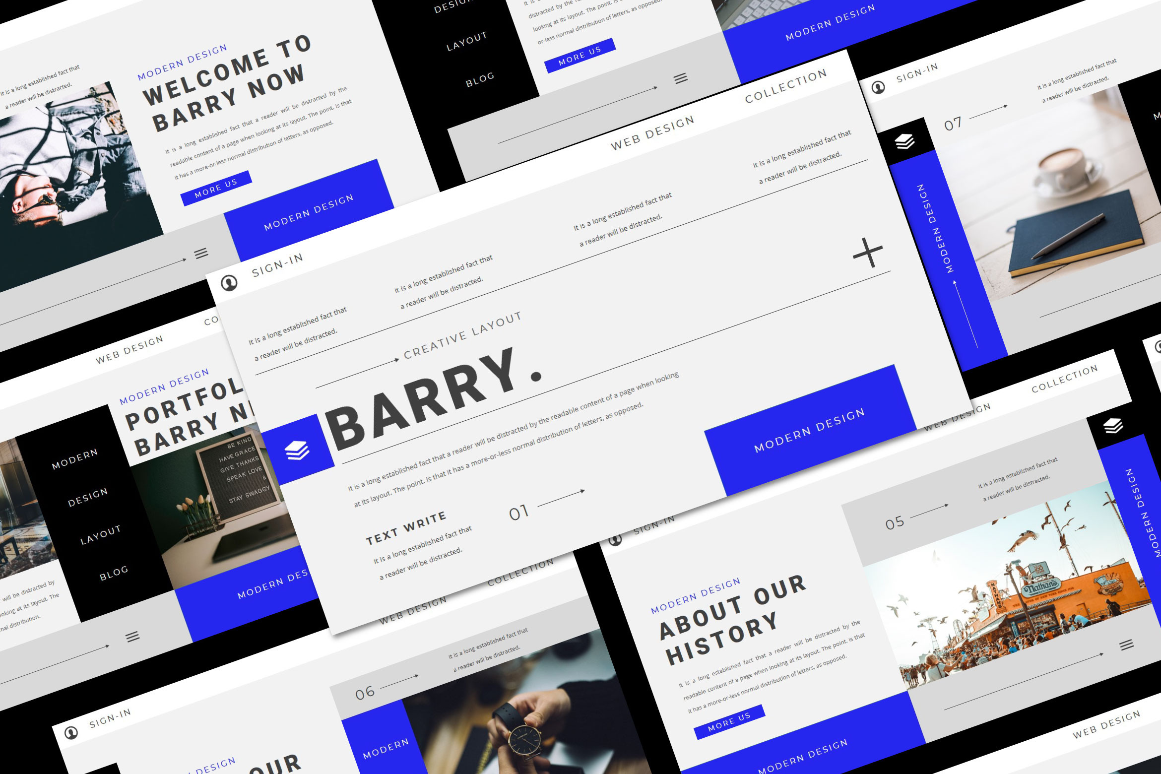 BARRY Keynote Template, a Presentation Template by Yo Slide