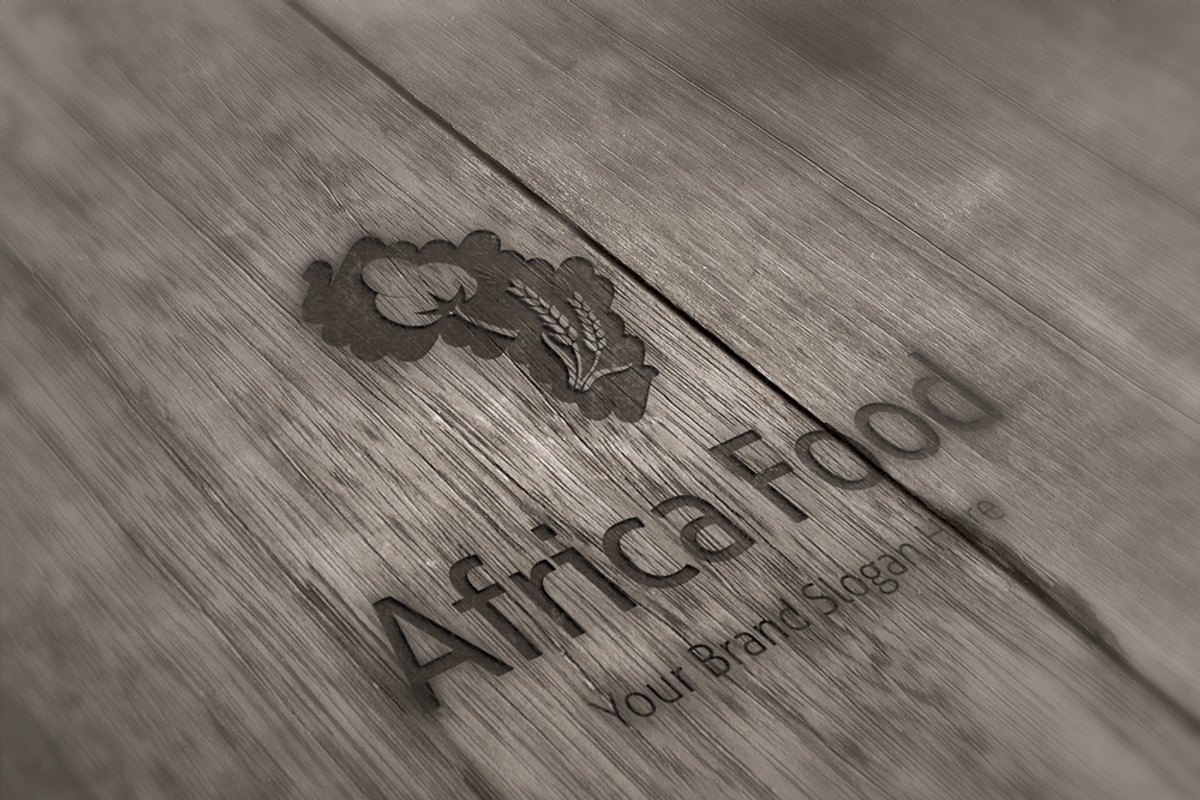 Africa Food Logo Template, a Branding & Logo Template by Tasmim Premiem Design (Photo 3 of 5)