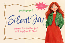 Silent Joy Modern Handwritten Font