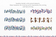 Watercolor Winter Wreaths | Clipart, an Illustration by Fresh-shop (Thumbnail 7 of 9)