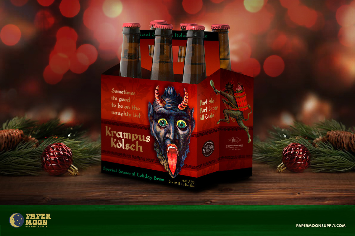 Krampus Speedball Vintage Font, a Script Font by Paper Moon Graphic Supply (Photo 8 of 12)