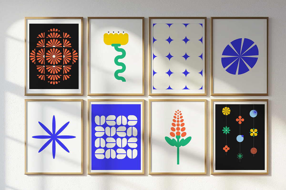 Floral Geometry / Graphic & Prints, a Decorative Illustration by by Margo (Photo 10 of 12)
