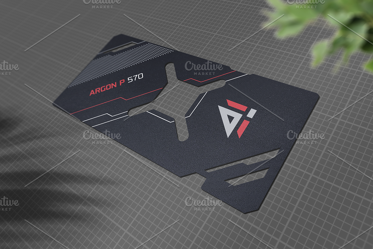 Argon P 570 - Laser Cut Template, a Print Template by fisihsani (Photo 2 of 3)