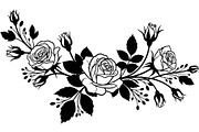 Floral Bouquet Silhouette, an Object Graphic by Creativeshirt (Thumbnail 16 of 20)