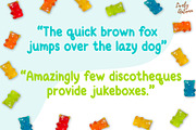 Jelly Font, a Sans Serif Font by LivelyAutumn11.11 (Thumbnail 4 of 4)