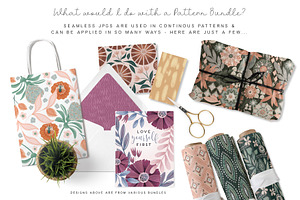 Boho Rustica Pattern Bundle DH