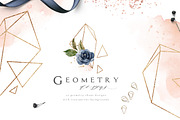 Blush & Navy-Watercolor Graphic Set, a Decorative Illustration by Graphic Box (Thumbnail 6 of 10)