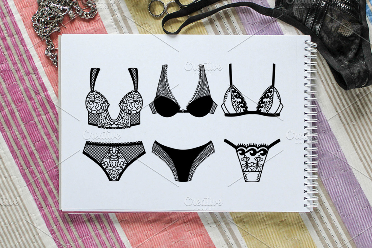 Lingerie Collection, an Illustration by tamara.comotomka (Photo 4 of 7)
