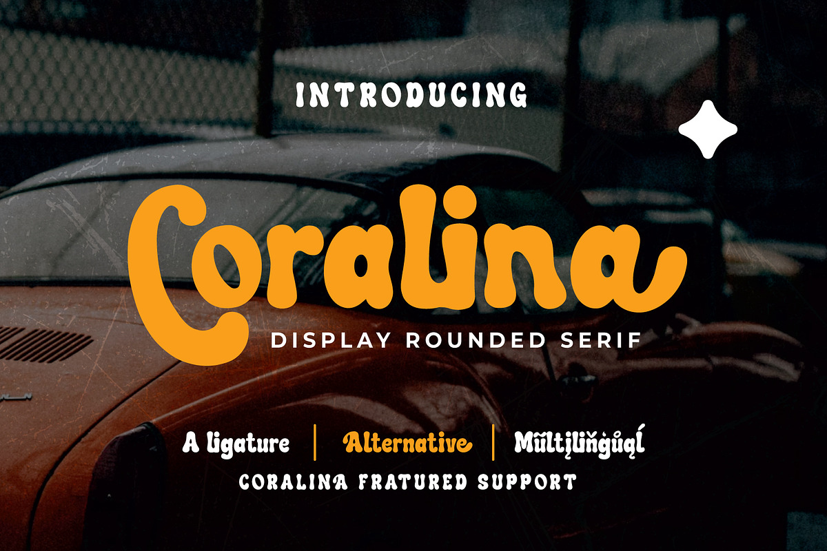 Coralina - Retro Serif, a Serif Font by Lettermine (Photo 1 of 10)