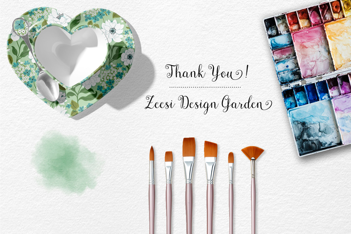 Hydrangea Lace Pattern & Motifs, a Pattern Graphic by Zeesi Design Garden (Photo 12 of 12)