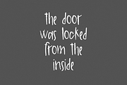 Belfry Sans Font - Bat Font, a Handwritten Font by Beck McCormick (Thumbnail 5 of 10)