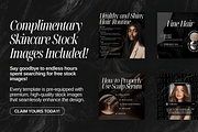 Trichology Canva Instagram Templates, a Social Media Template by Xenié Creative (Thumbnail 5 of 10)