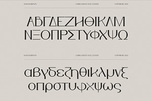 Bosch Display Font