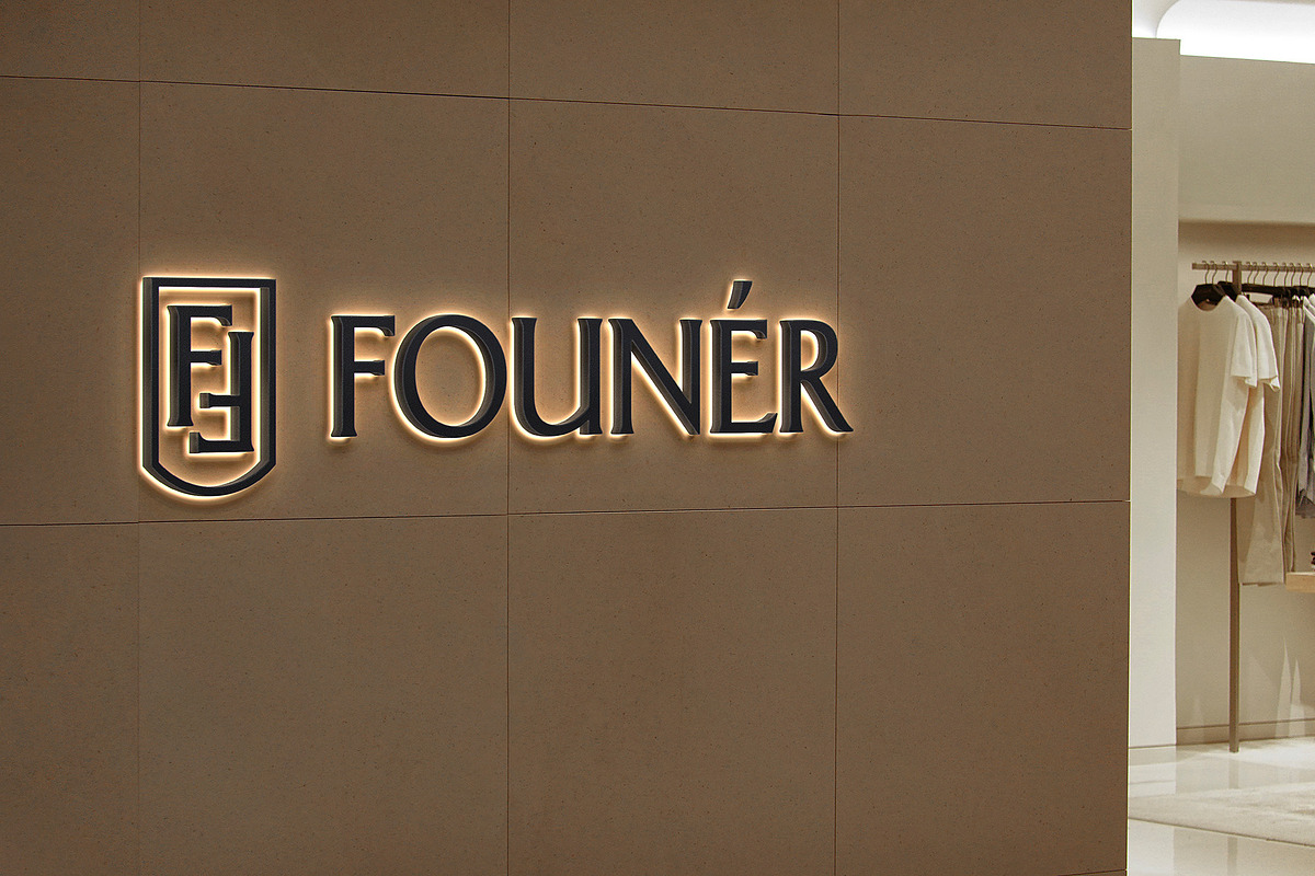 Logo Mockup Luxury Wall 3D Sign, a Product Mockup by Asylab (Photo 2 of 5)