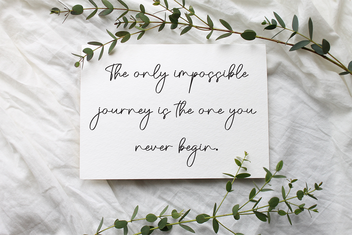 Delightful | Script Font, a Handwritten Font by Scratchones (Photo 3 of 9)