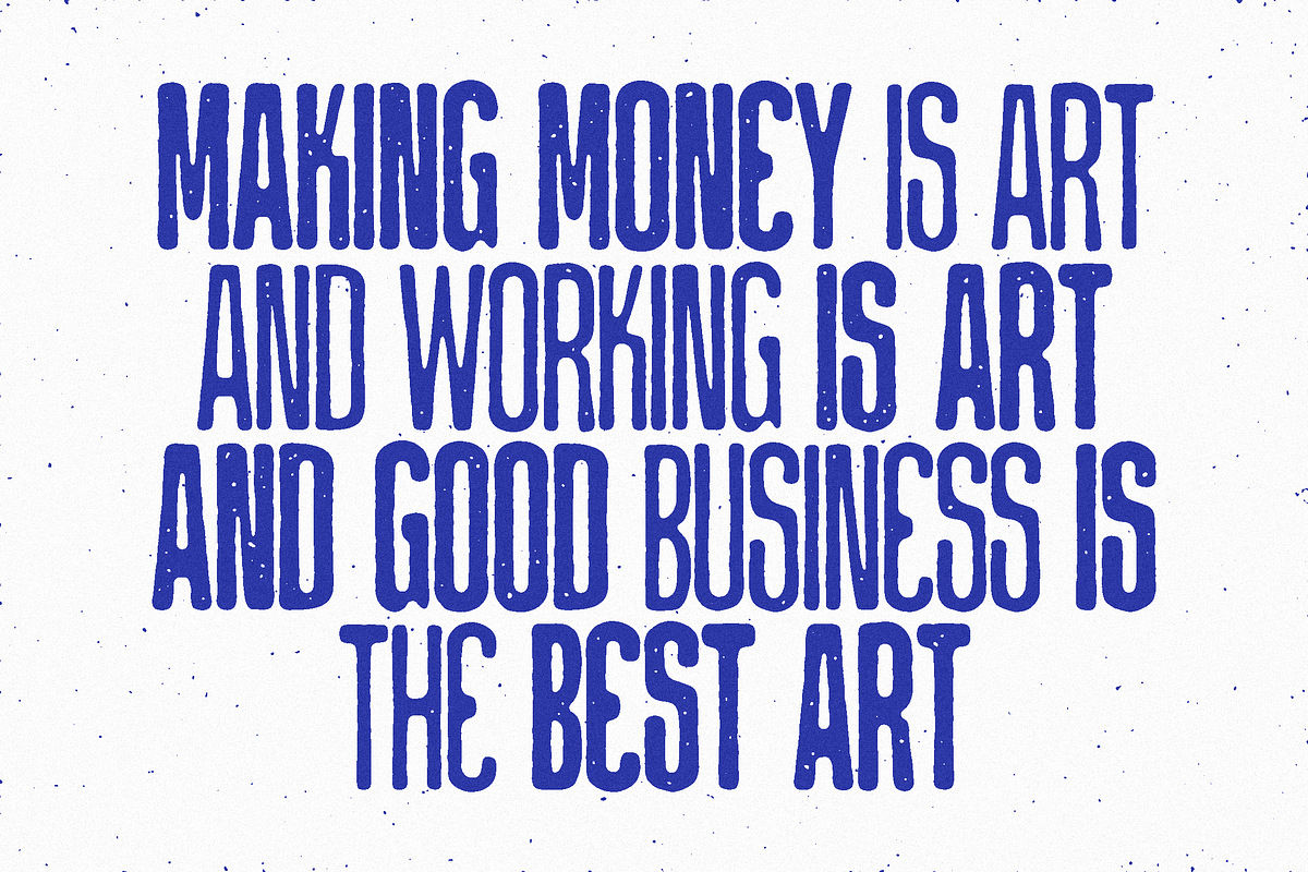 Palacer Rough - Bold Condensed Font, a Sans Serif Font by Typeparties (Photo 3 of 9)