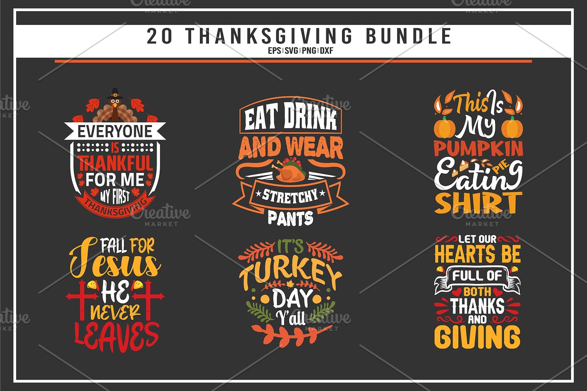 thanksgiving quotes bunde, a Background Graphic by Uniquesvg99 (Photo 5 of 5)