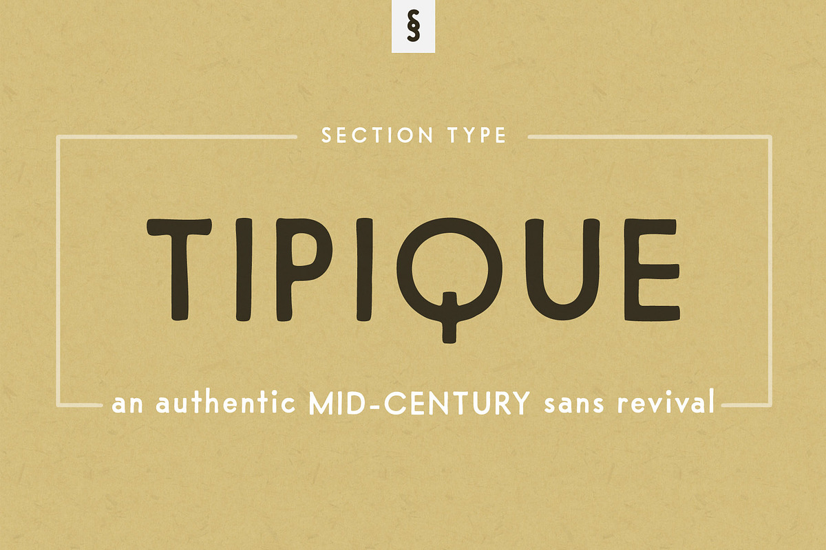 Tipique | Mid-Century Font Revival