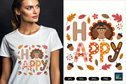 Thanksgiving Gobble Coquette PNG, a Seasonal Illustration by Unique Design Team (Thumbnail 3 of 7)
