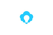 Creative Light Bulb Brain Cloud Logo, a Branding & Logo Template by arhabib (Thumbnail 8 of 17)