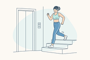 The Health Shift Illustration, an Object Graphic by Jump Studio (Thumbnail 10 of 12)