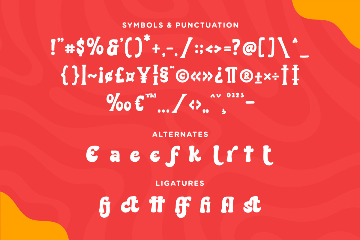 Gummies - Bulky Display Font, a Sans Serif Font by Typefactoryco (Photo 3 of 9)