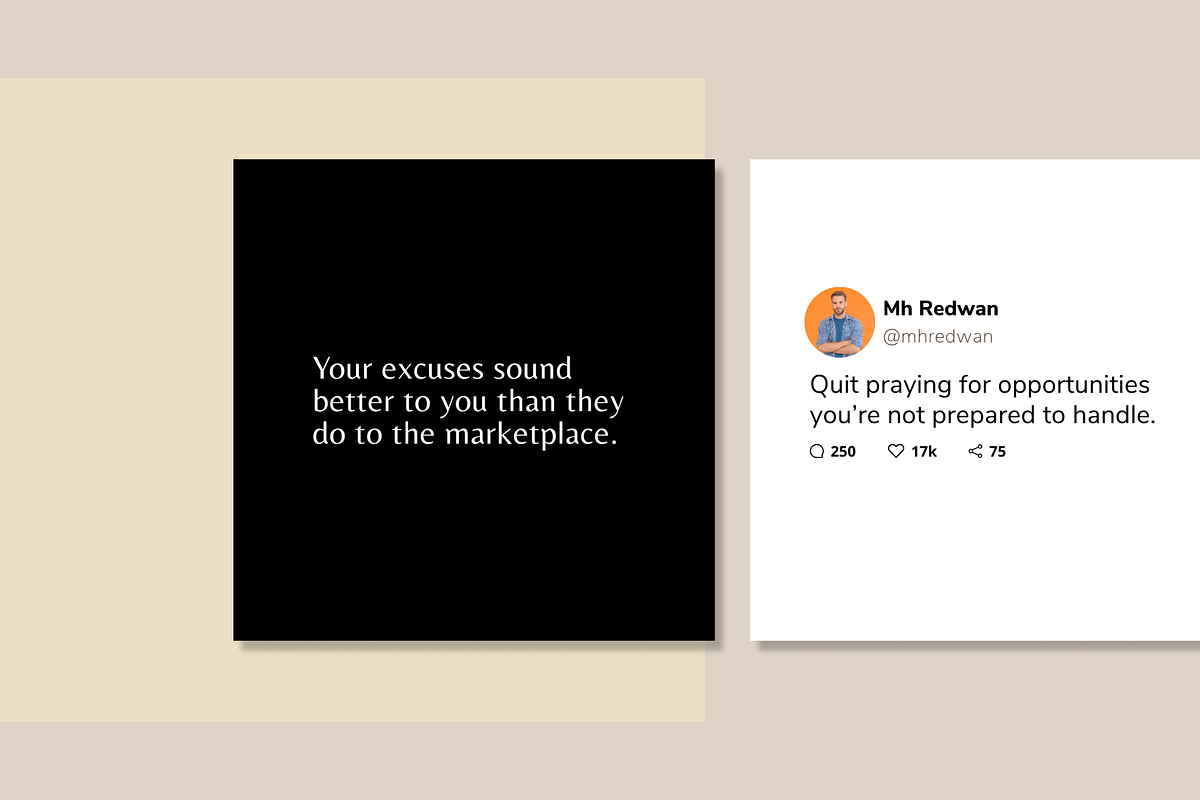 50 Discipline Instagram Template, a Social Media Template by RB Boutique (Photo 9 of 10)