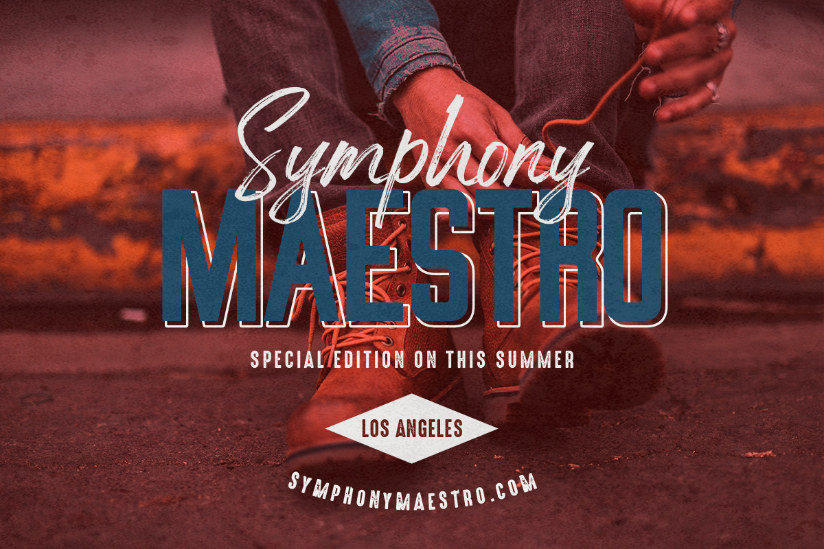 American Starlight Font Duo, a Script Font by Lucky Type (Photo 9 of 13)