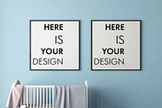 15 Mockups in the children's room, a Print Template by FilL239 (Thumbnail 8 of 22)
