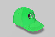 High-Quality Realistic Cap Mockup, a Hat Mockup by safrizalstudio (Thumbnail 2 of 4)