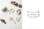Logo Pack Volume 11. Handmade, a Branding & Logo Template by Mint Air Studio (Thumbnail 11 of 21)