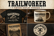 Trailworker, a Slab Serif Font by Wow Magic (Thumbnail 3 of 8)