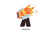 Soft skills for work, business set, a Person Illustration by PaperTrident (Thumbnail 14 of 16)