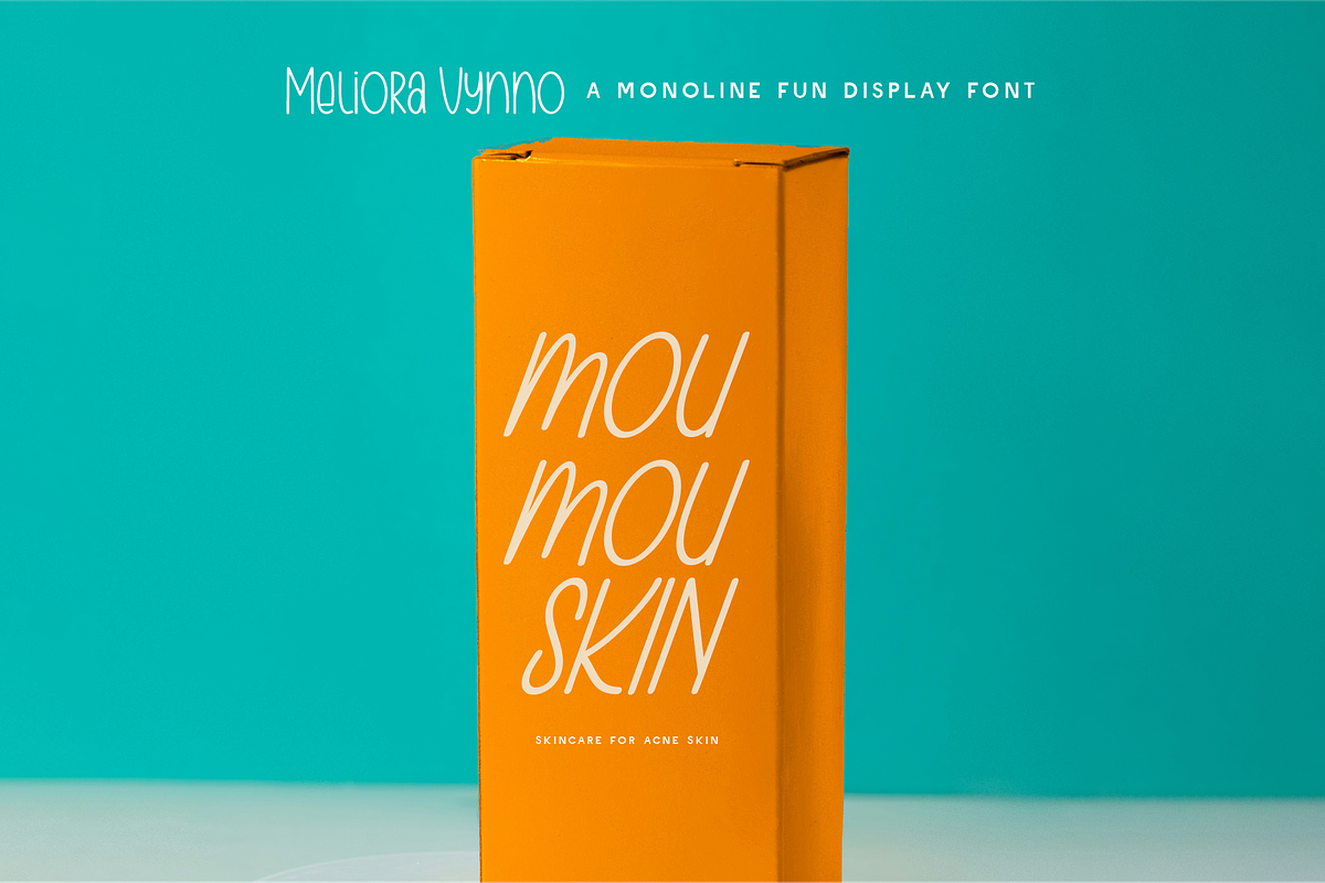 Meliora Vynno - Monoline Fun Display, a Handwritten Font by Indotype Foundry (Photo 9 of 10)