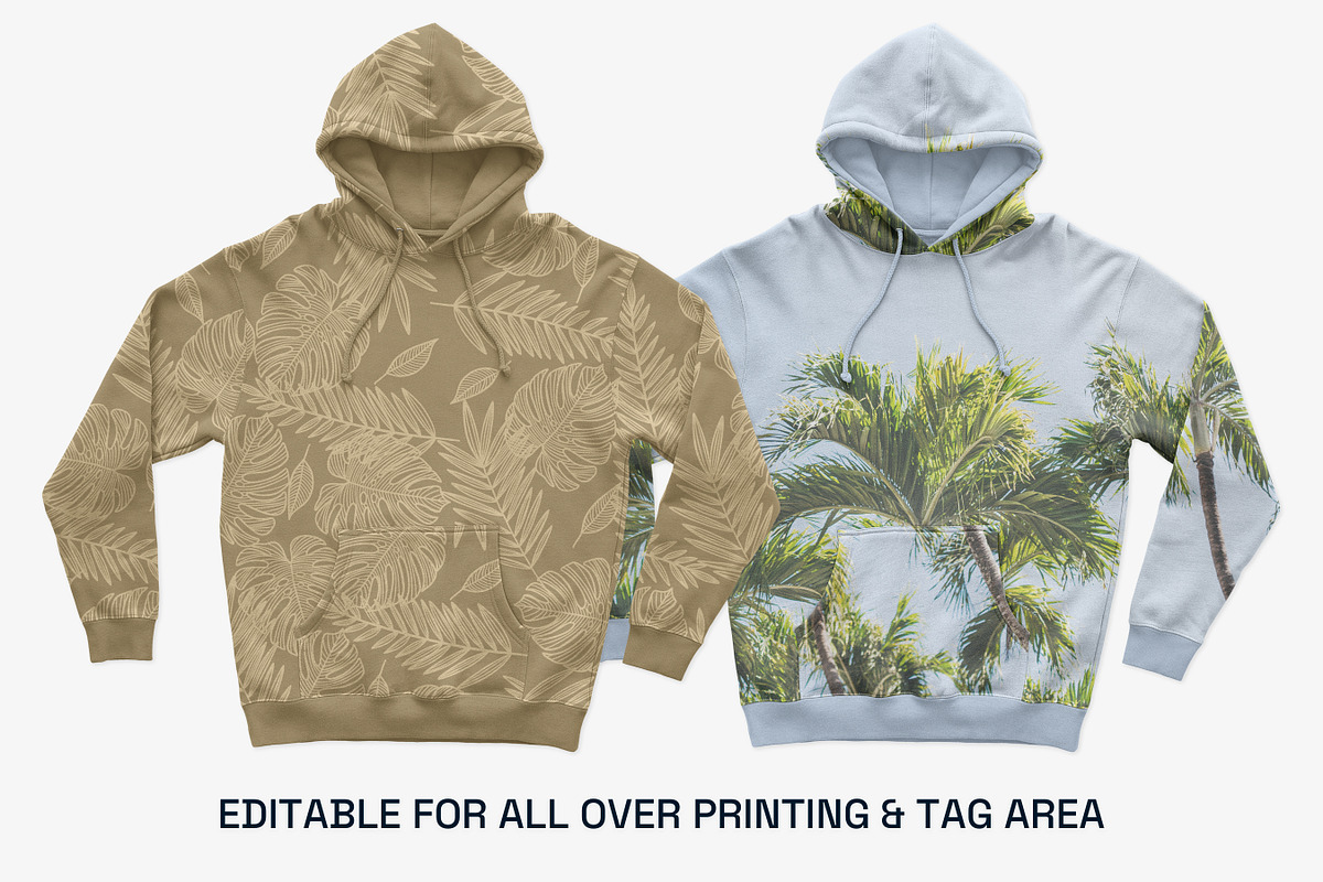 IND4000 Hooded Pullover Mockups, a Shirt Mockup by GraphicHero (Photo 9 of 9)