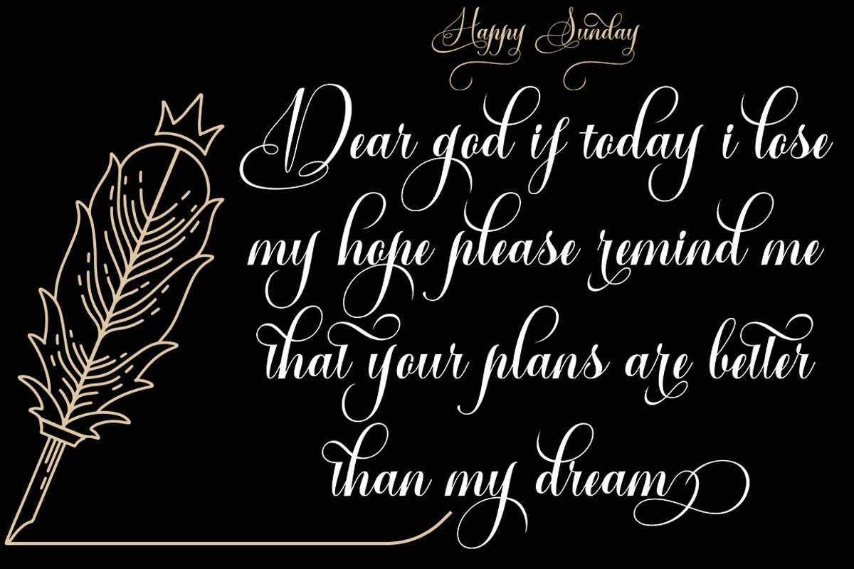 Vorgesla Script, a Script Font by TM Type (Photo 7 of 10)