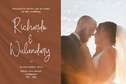 Miquella Sienanta, a Script Font by Integritype Studio (Thumbnail 5 of 15)