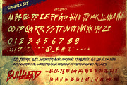 Bullhead - Bold Brush Font, a Script Font by Gassstype (Thumbnail 3 of 8)
