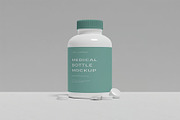 Medical Bottle Mockup, a Packaging Mockup by zpackcreative (Thumbnail 4 of 5)
