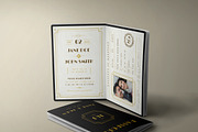 Art Deco Passport Wedding Invitation, an Invitation Template by Vynetta (Thumbnail 7 of 7)