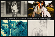 12 Photo Effect Templates, a Layer Style Add-On by iDoodle Studio (Thumbnail 5 of 6)