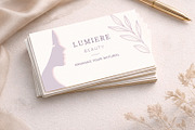 Beauty Business Card PSD Template, a Business Card Template by Elena Naumchenkova (Thumbnail 3 of 3)
