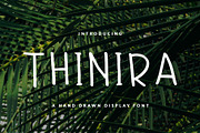 THINIRA FONT HEADER & BOOK, a Sans Serif Font by NadaNora (Thumbnail 1 of 4)