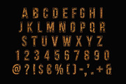Rusty Neon Font, a Sans Serif Font by Handmadefont (Thumbnail 2 of 19)