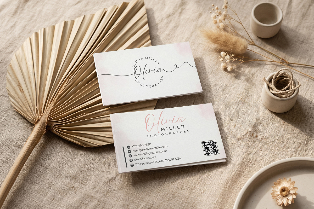 Photography Business Card Canva Kit, a Business Card Template by Arslan (Photo 2 of 6)