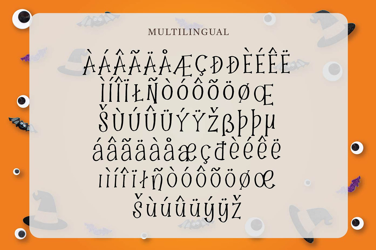 Ticketrick - Halloween Fonts, a Slab Serif Font by Patria Ari (P4tcreativa) (Photo 7 of 7)