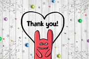 Cute Monsters, a Pattern Graphic by Olesya Agudova (Thumbnail 9 of 9)