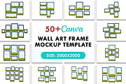 Canva Wall Art Frame Mockup Template, a Product Mockup by Waliullah Solutions (Thumbnail 1 of 6)
