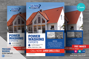 Power Washing Promotional Flyer